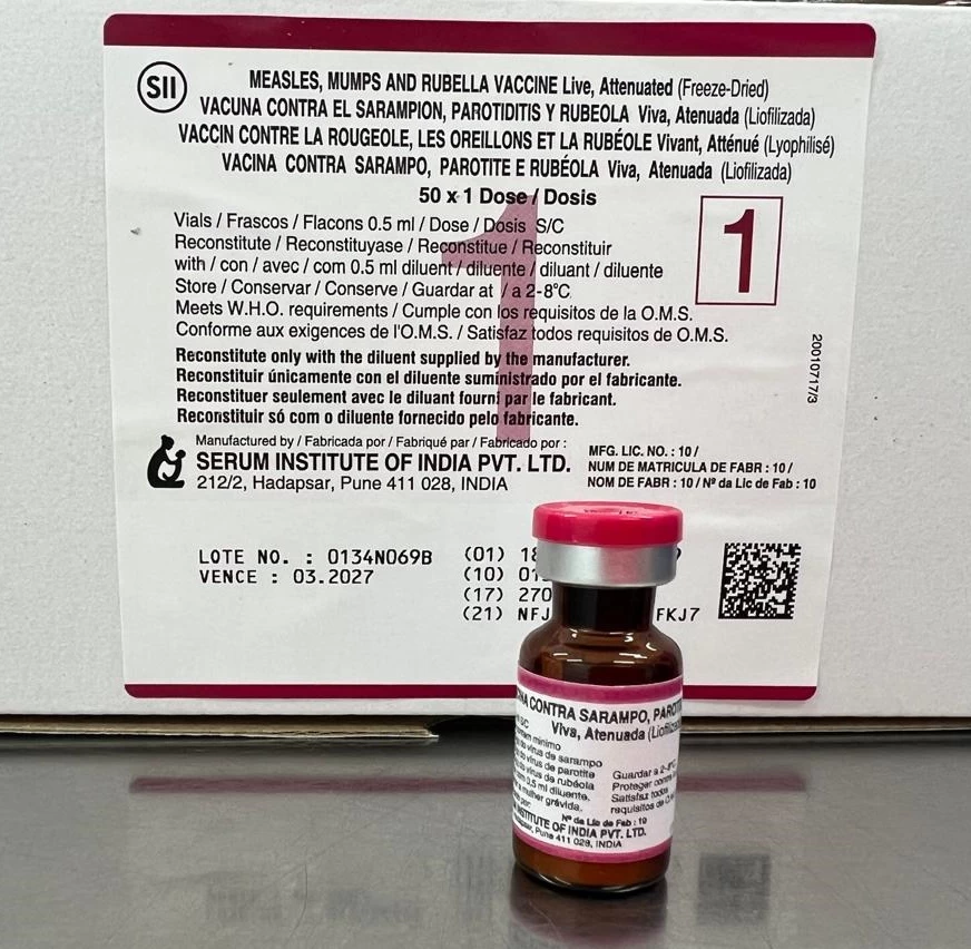 Secretaria da Saúde enfatiza importância da vacina contra Sarampo, Caxumba e Rubéola (SCR)