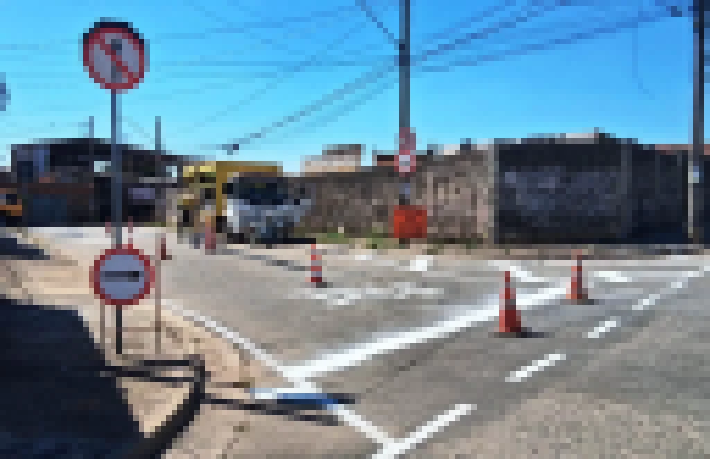 Semob muda sentido de tráfego de veículos em rua na Vila Guimarães