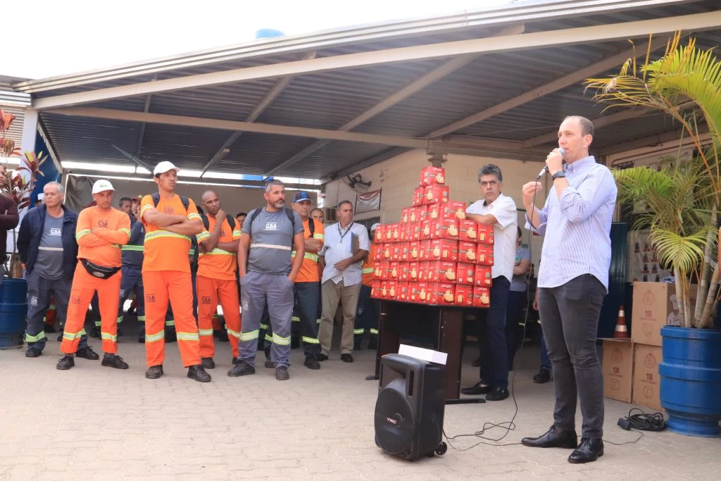 Prefeitura visita Consórcio Sorocaba Ambiental (CSA) nesta quinta-feira (22) e agradece aos colaboradores pelo trabalho prestado