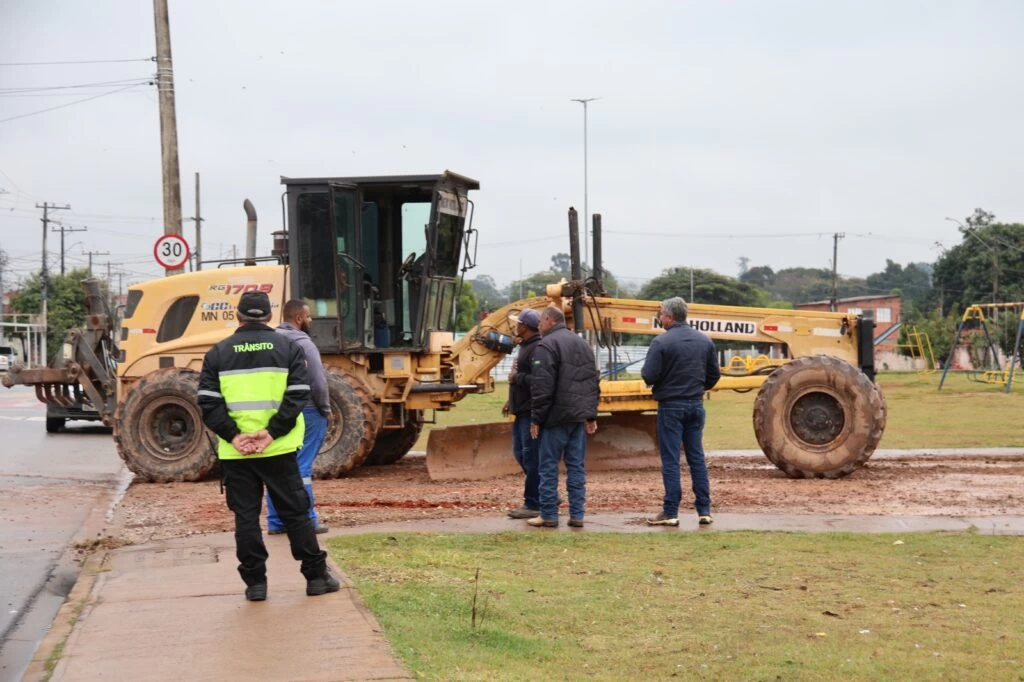 Prefeitura inicia obras de pista de caminhada e ciclovia no Parque São Bento