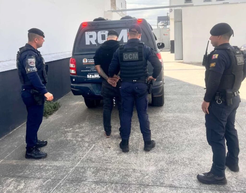 GCM captura procurado da Justiça após reconhecimento facial pelo sistema Smart Sampa Sorocaba