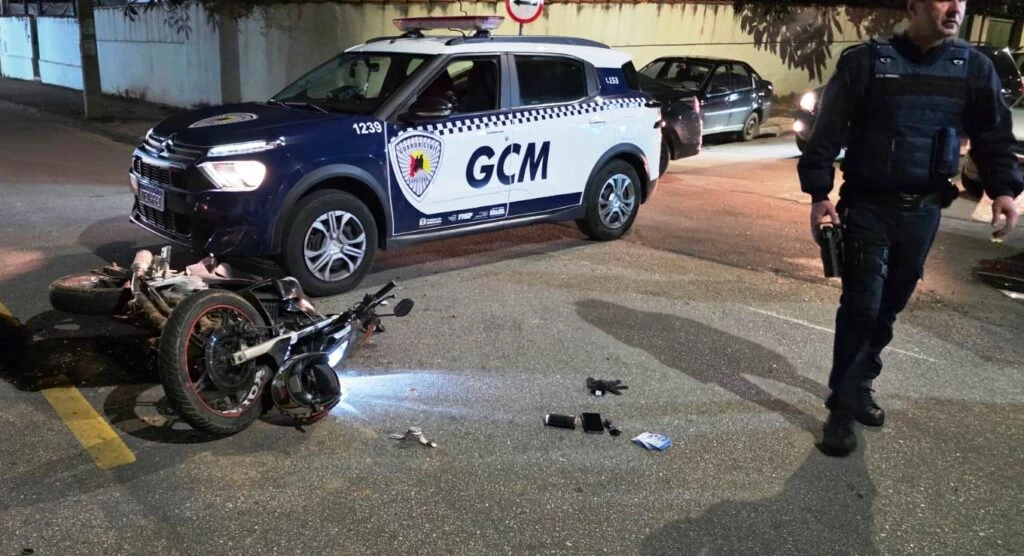 Motociclista com veículo adulterado é detido pela GCM após perseguição na Zona Industrial de Sorocaba