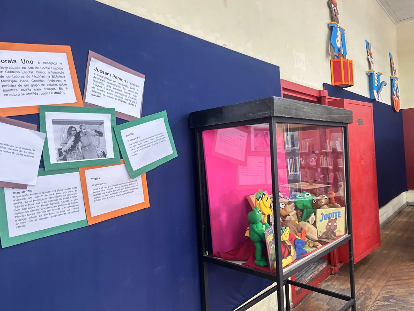 Exposição na Biblioteca Infantil apresenta livros e objetos pedagógicos do universo da literatura infantil sorocabana