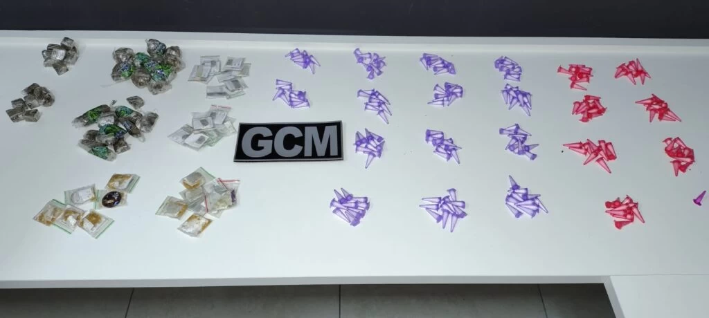 GCM apreende 285 porções de entorpecentes na Vila Carol