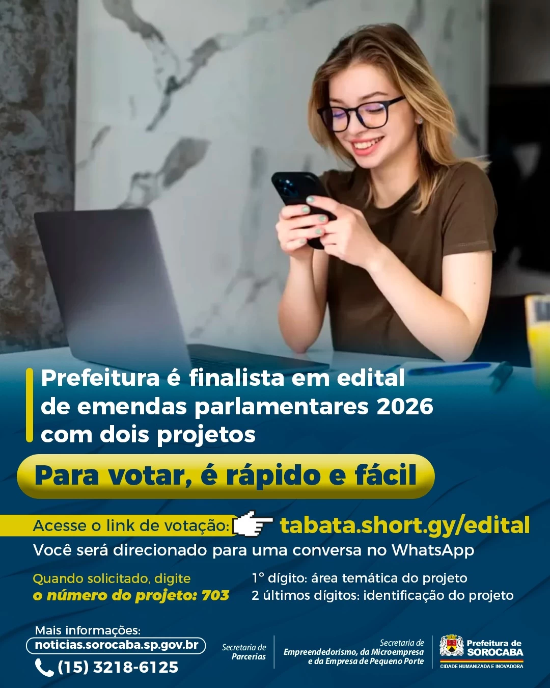 Prefeitura é finalista em edital de emendas parlamentares 2026 com dois projetos