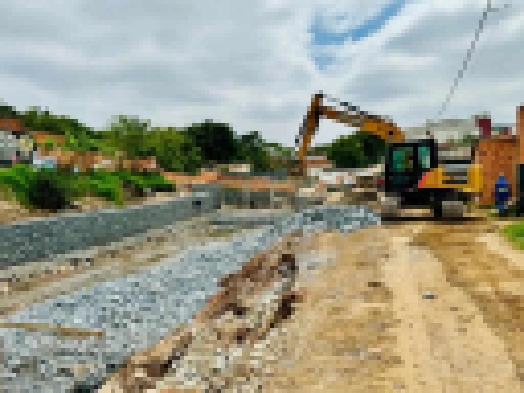 Saae/Sorocaba conclui implantação de muro de contenção em córrego na Vila Barão e Jardim Aeroporto