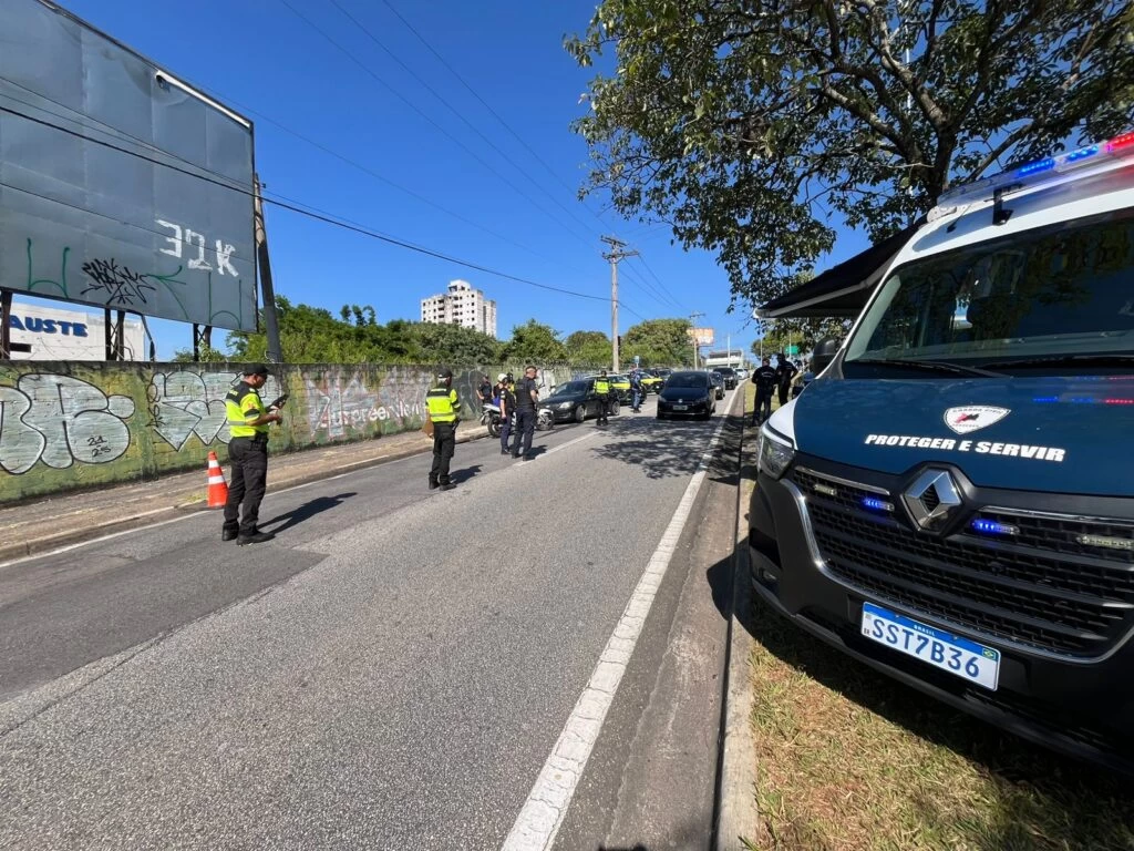 Operação ‘Blitz Guarda Civil’ reforça fiscalização de trânsito em Sorocaba