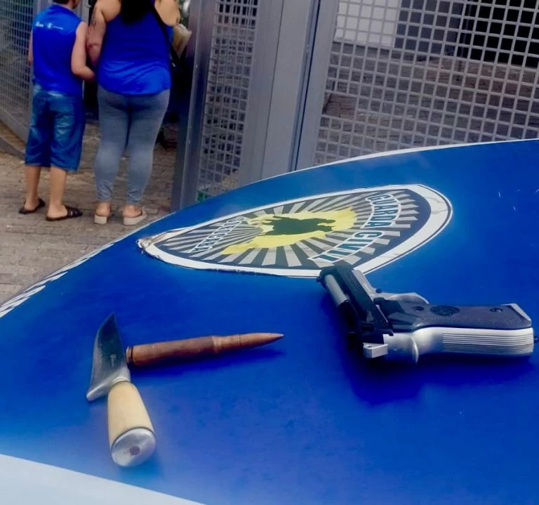 GCM detém homem por descumprimento de medida protetiva e porte de arma na Vila Carvalho