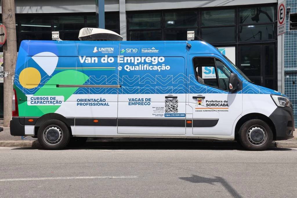 Van do Emprego e Qualificação atende em cinco endereços na próxima semana (8 a 11 de setembro)