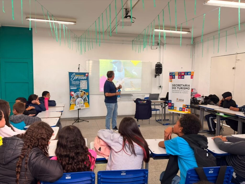 Iniciativa apresenta a estudantes da Zona Norte de Sorocaba o potencial do setor de turismo como oportunidade de carreira