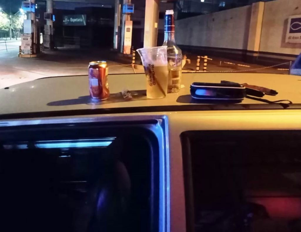 GCM apreende carro irregular e motorista acaba preso por corrupção de menor