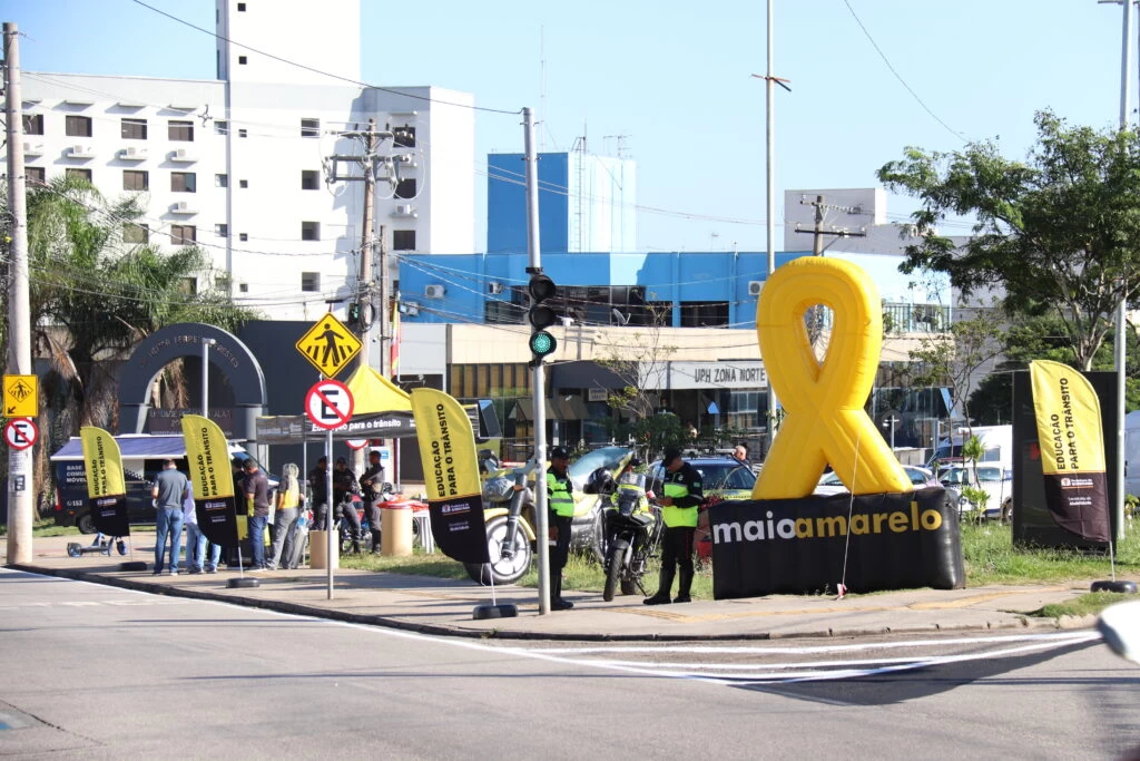 Evento na Zona Norte marca lançamento da Campanha Maio Amarelo em Sorocaba nesta segunda-feira (4)