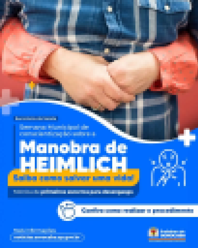 Sorocaba tem ações alusivas à Semana Municipal de Conscientização sobre a Manobra de Heimlich