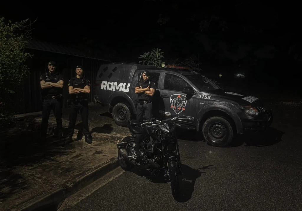 GCM localiza motocicleta roubada e detém suspeito durante patrulhamento na Vila Haro neste domingo (28)