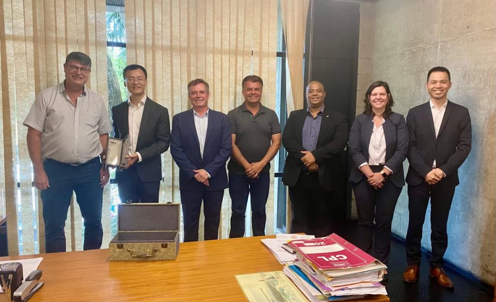 Secretaria da Fazenda recebe nova diretoria da empresa Huawei