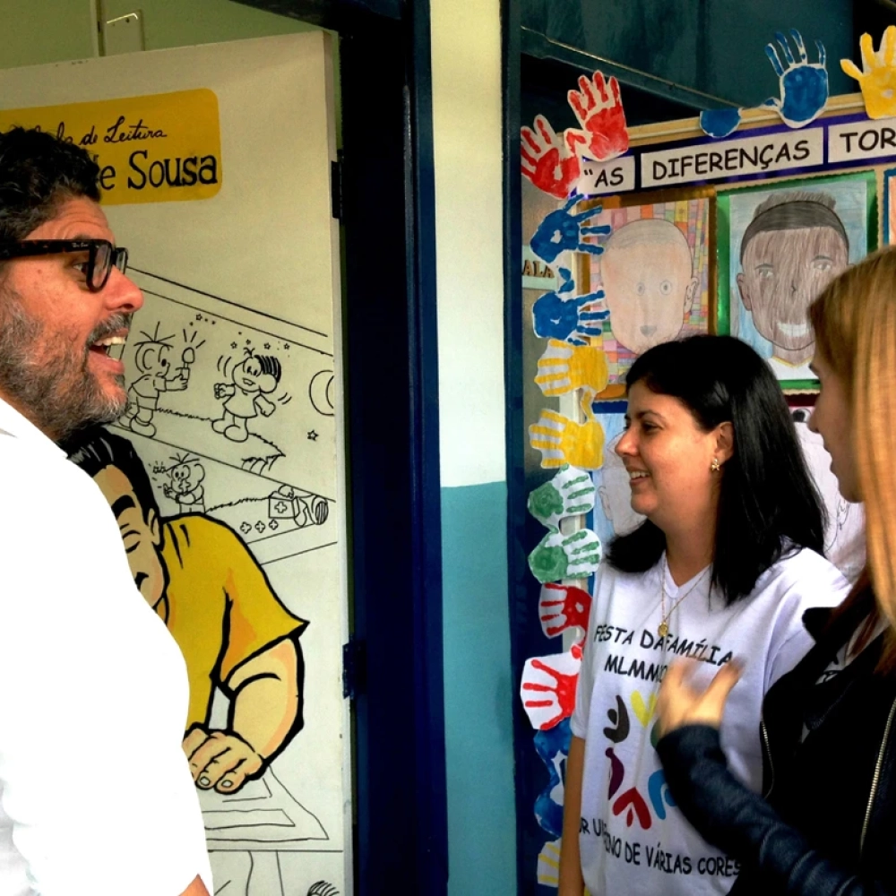 Secretário de Educação visita cinco Unidades de Ensino