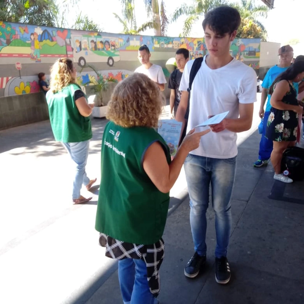Sema levou ação sobre proteção e bem-estar animal ao Terminal São Paulo