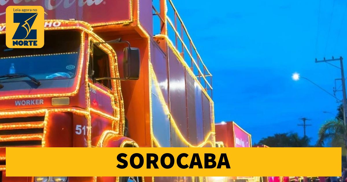 Sorocaba Refrescos anuncia Caravana de Natal Coca Cola 2021