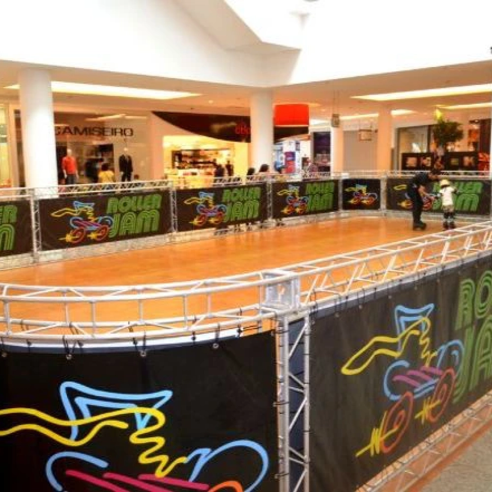 Shopping Cidade Sorocaba recebe pista de patinação sobre rodas