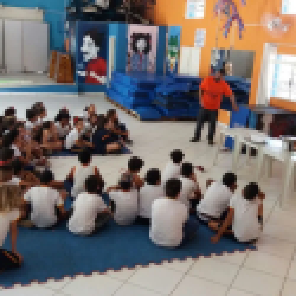 SIAS promove ação com alunos de escola municipal