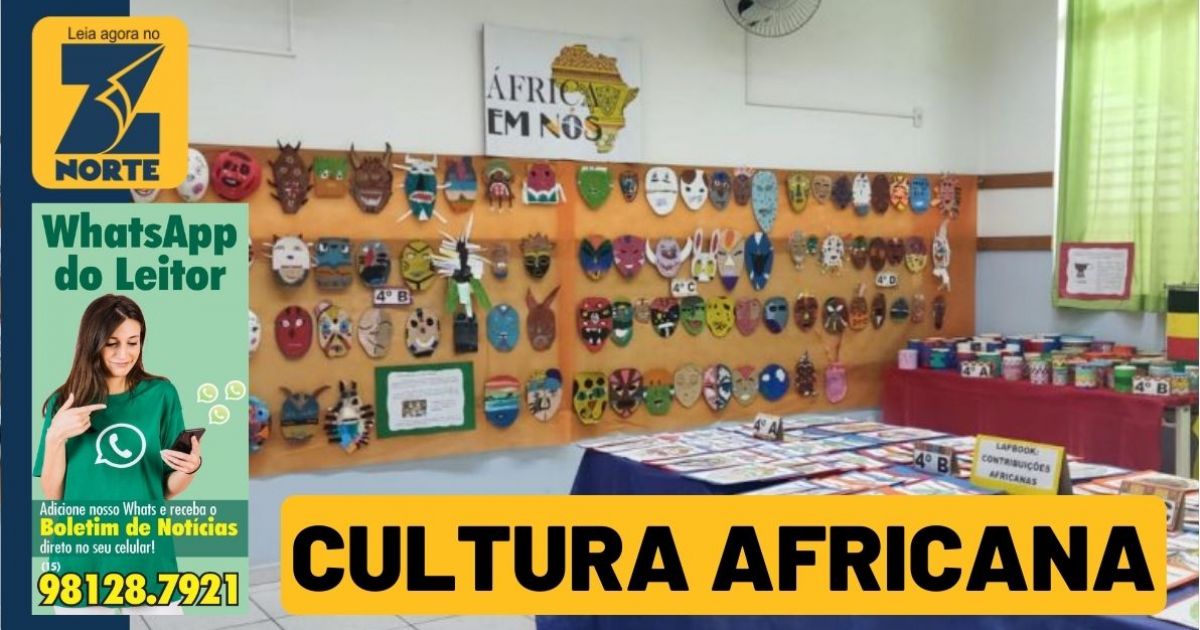 Cultura africana é valorizada em escolas municipais por meio de