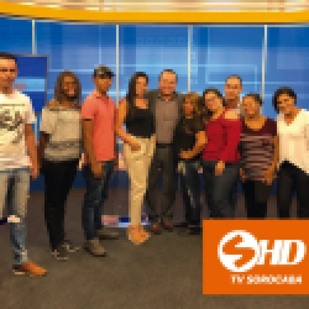 Telespectadores conhecem os bastidores da TV Sorocaba SBT