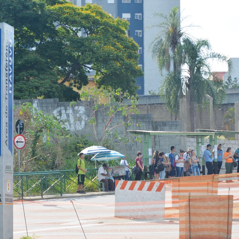 Terminal de Transferência da avenida Itavuvu é parcialmente interditada para obras do BRT