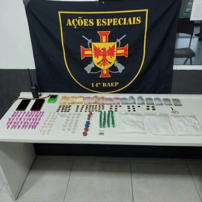 14º Baep desmantela central clandestina de monitoramento do crime e apreende drogas no Habiteto