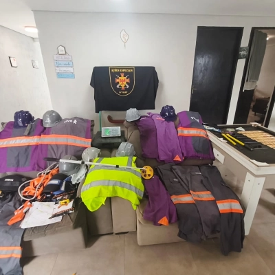 14º BAEP prende seis suspeitos de integrar grupo que furtava cabos usando uniformes da Vivo em Sorocaba