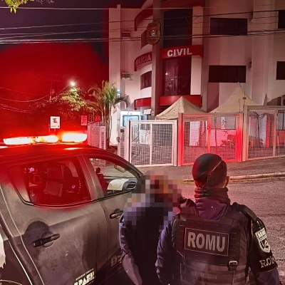 GCM prende homem por descumprimento de medida protetiva e ameaça à vítima de violência doméstica