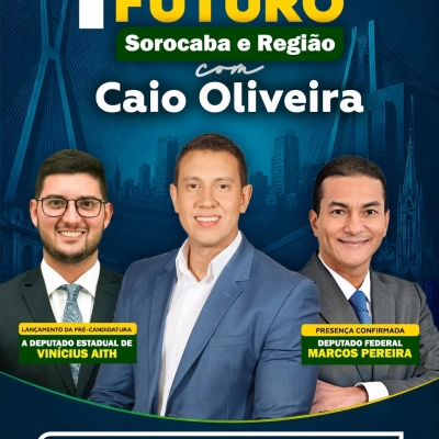 Debate sobre o futuro de Sorocaba e região reunirá lideranças e autoridades