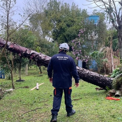 Sul, Sudeste e Centro-Oeste têm alerta para tempestades e vendavais
