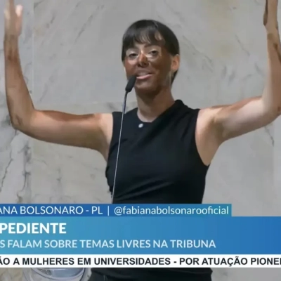 Deputada do PL faz blackface na Alesp para criticar Erika Hilton