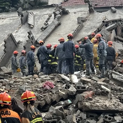 Desabamento de prédio em construção deixa dois mortos em São Paulo