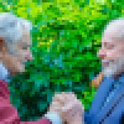 Lula participa de funeral do ex-presidente do Uruguai Pepe Mujica