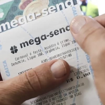 Bilhete de loteria traz alerta de combate à violência contra a mulher