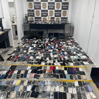 Polícia Civil de SP realiza operação em todo o estado contra receptadores de celulares roubados
