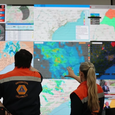 Defesa Civil alerta para risco de tempestades severas em São Paulo entre sexta-feira e sábado e monta Gabinete de Crise