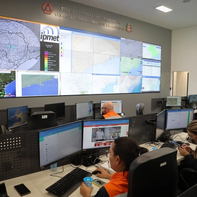 Defesa Civil renova alerta para chuvas fortes em São Paulo entre terça-feira (13) e quinta-feira (15)