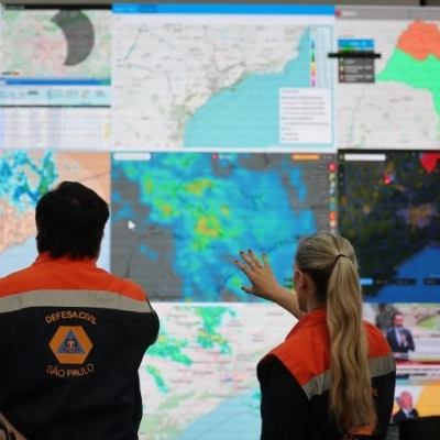 Defesa Civil do Estado de SP reforça atenção para chuvas fortes nesta quarta (18) e quinta (19)