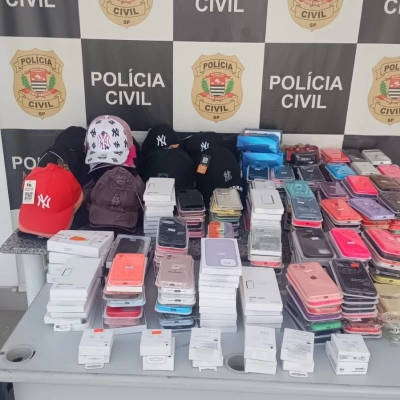 Polícia Civil deflagra operação "Réplica Zero" e apreende produtos suspeitos de serem falsificados