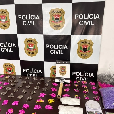 Polícia Civil prende quatro adultos e apreende um adolescente suspeitos de tráfico em Sorocaba