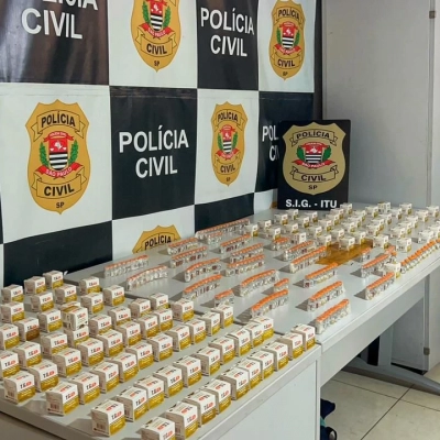 Polícia Civil de Itu prende homem com ampolas de medicamento sem registro da Anvisa