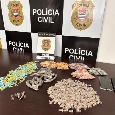 Polícia Civil de Sorocaba prende dois suspeitos de tráfico na Vila Haro