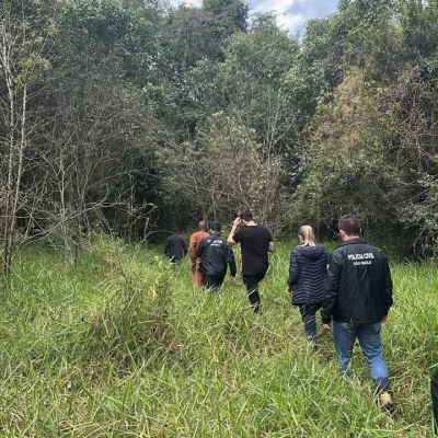 Deic localiza partes do corpo de vítima de feminicídio após indicação do suspeito em Votorantim