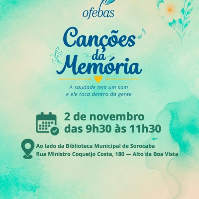 OFEBAS transforma saudade em música na 6ª ação especial de Finados