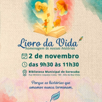 No domingo de Finados, Ofebas promove experiência coletiva com escultura em forma de livro