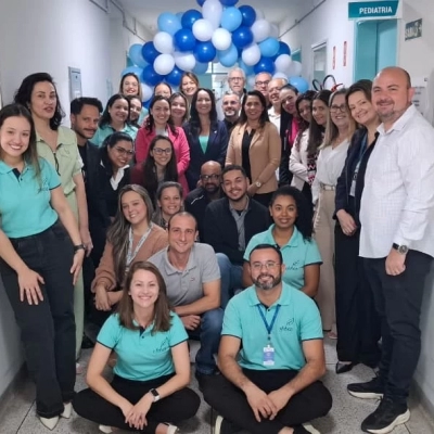 Em homenagem ao Mês das Crianças, Ofebas revitaliza ala pediátrica do Hospital Municipal de Votorantim