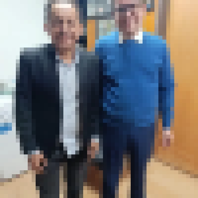 Toninho Corredor é recebido pelo deputado estadual Daniel Soares, em São Paulo