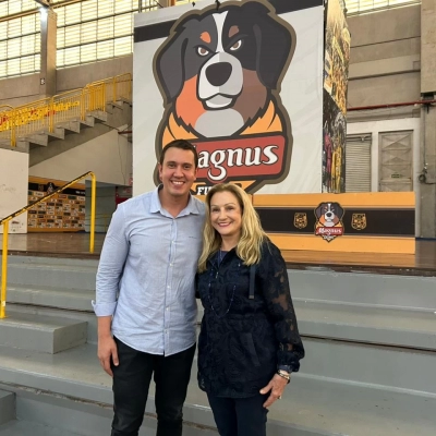 Caio Oliveira garante, com apoio de Maria Lucia Amary, R$ 100 mil para iluminação da Arena Sorocaba